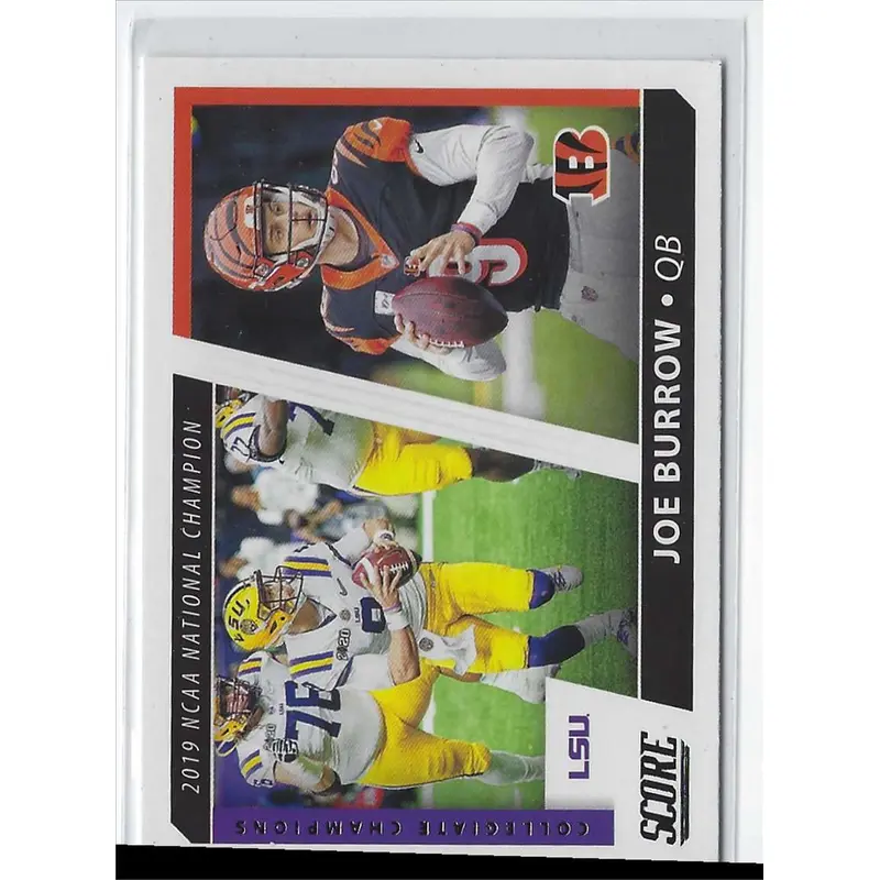 2020 Panini Absolute Joe Burrow #158 Rookie