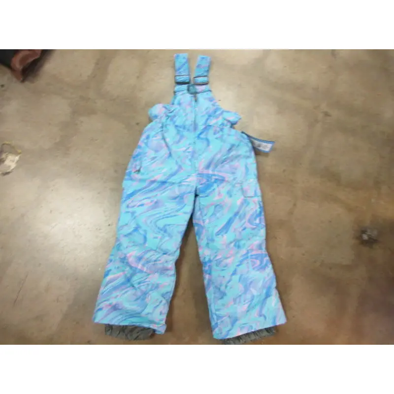 New Pulse Fashion Snow Bib Purple Swirl Size 2T