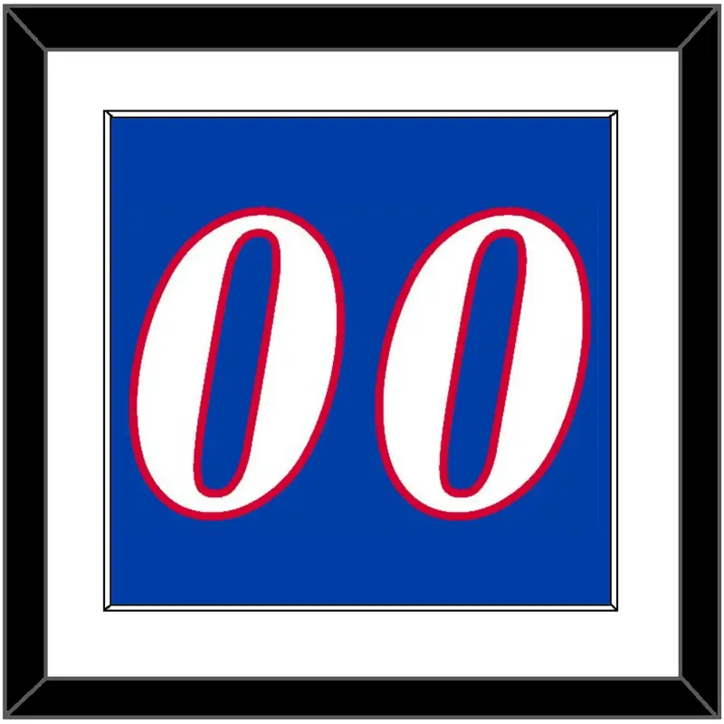 Philadelphia Number - Road Blue (2001-2006) - Single Mat 1