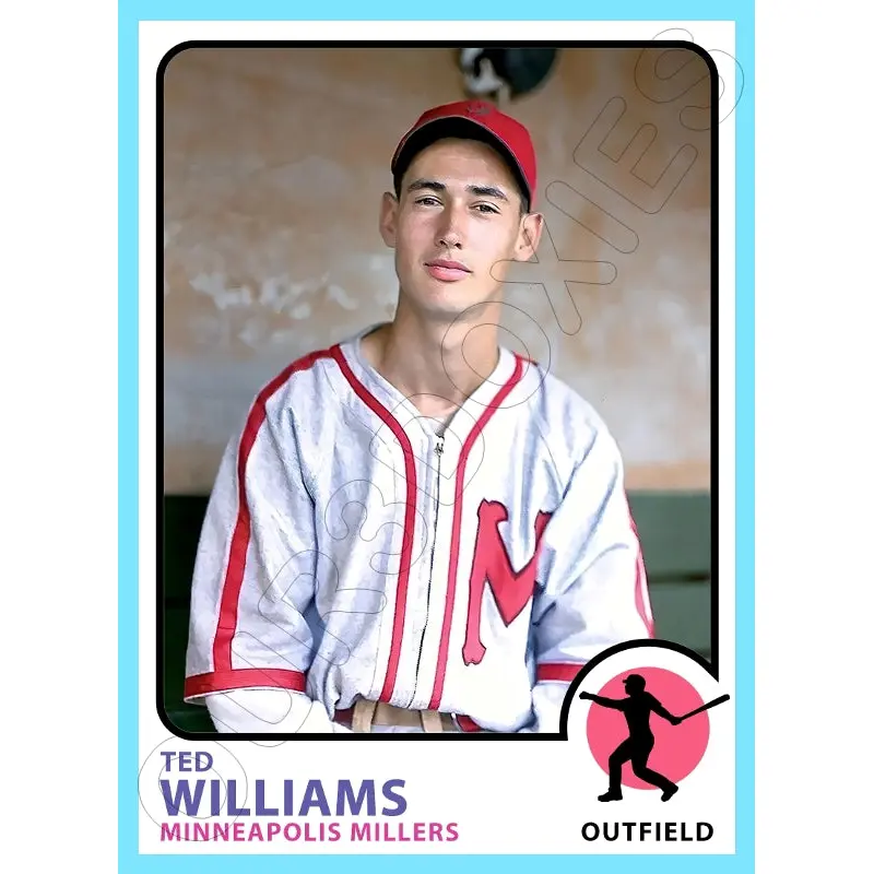 Ted Williams 1973 Topps Custom Card - 4797