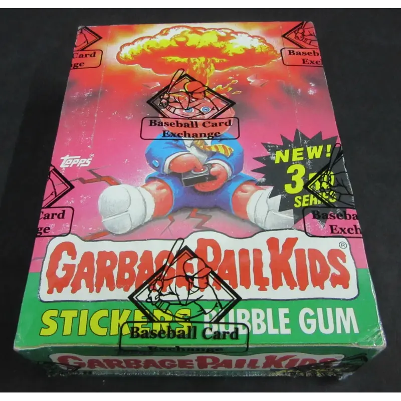 1986 Topps Garbage Pail Kids Series 3 Unopened Wax Box (w/o price) (Non) (US) (BBCE)