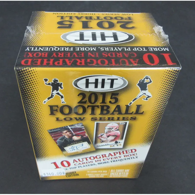 2015 Sage Hit Football Low Series Box (Hobby) (10 autos)
