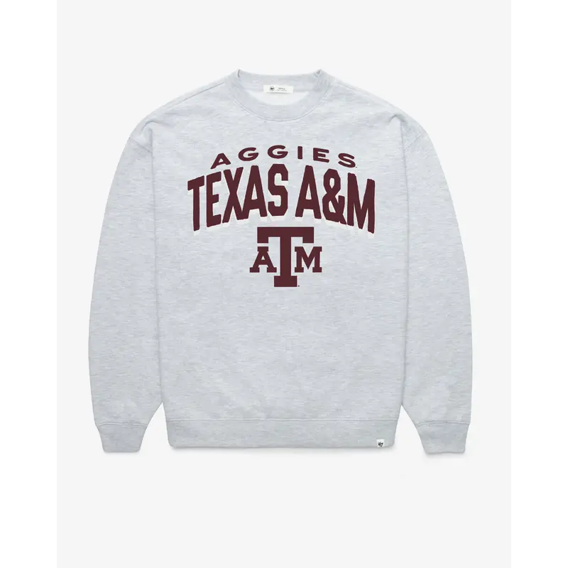 TEXAS A&M AGGIES CAMPUS ARCH CLOUD '47 OVERSIZED CREW WOMENS