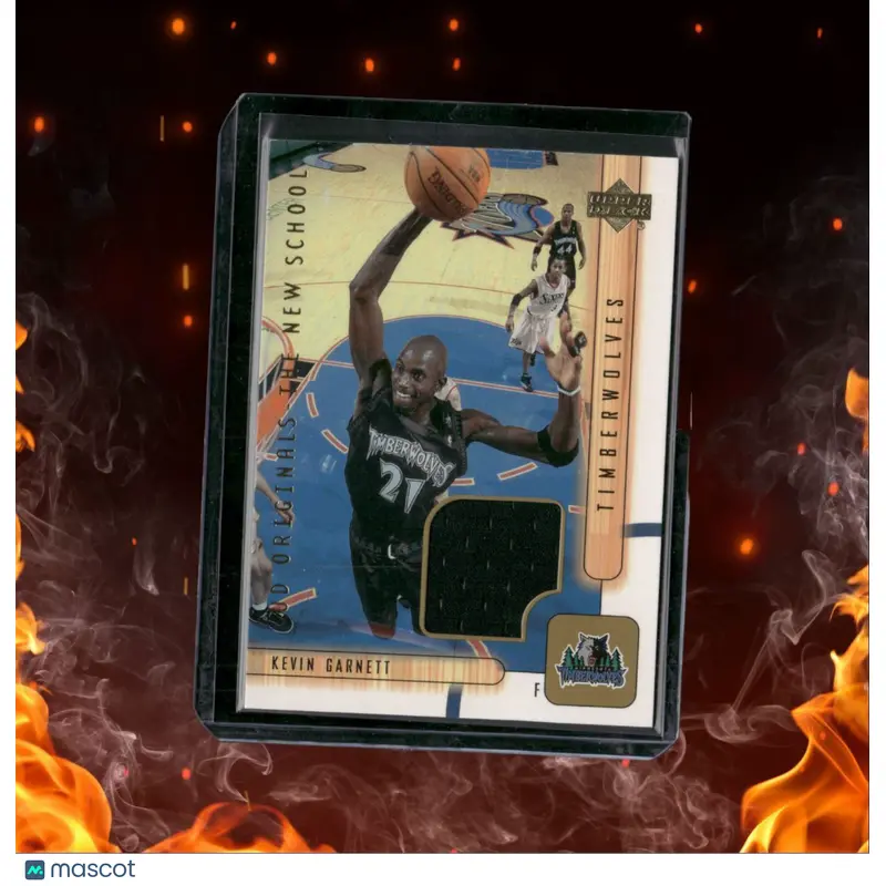 2002-03 Upper Deck Originals - The New School Kevin Garnett Jersey #KG-O