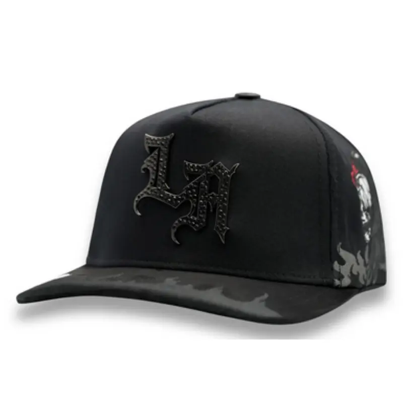 BIGG BOSS HATS MENS BLACK SNAPBACK BBLAPLCA BLK
