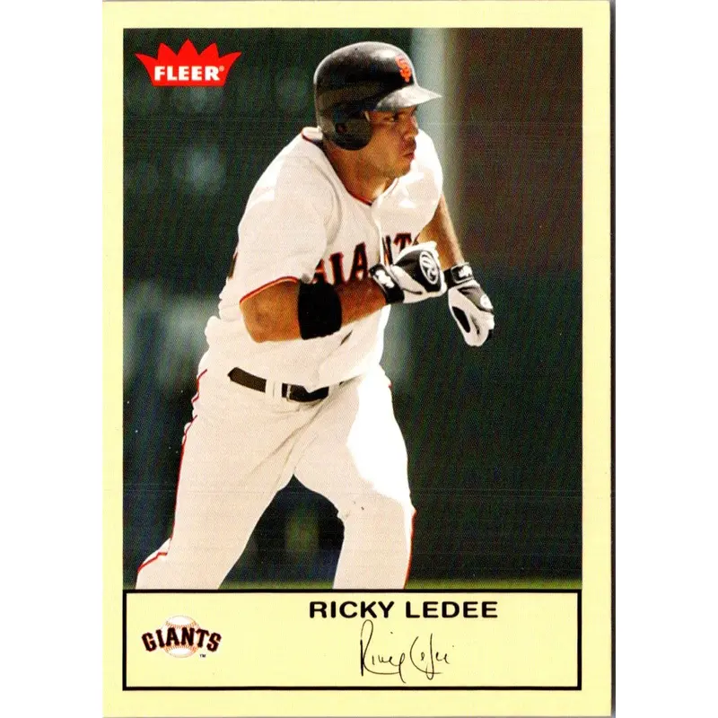 2005 Fleer Tradition Ricky Ledee #256