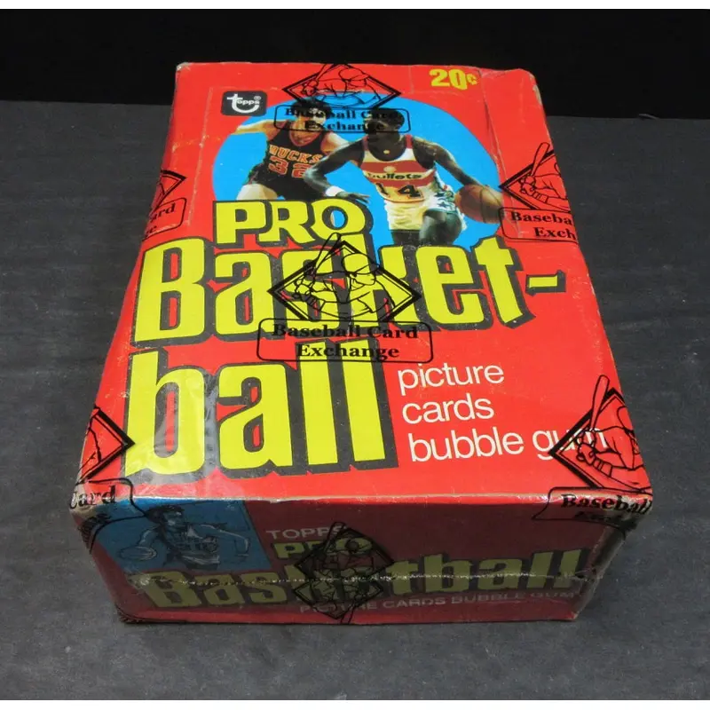 1978/79 Topps Basketball Unopened Wax Box (BBCE)