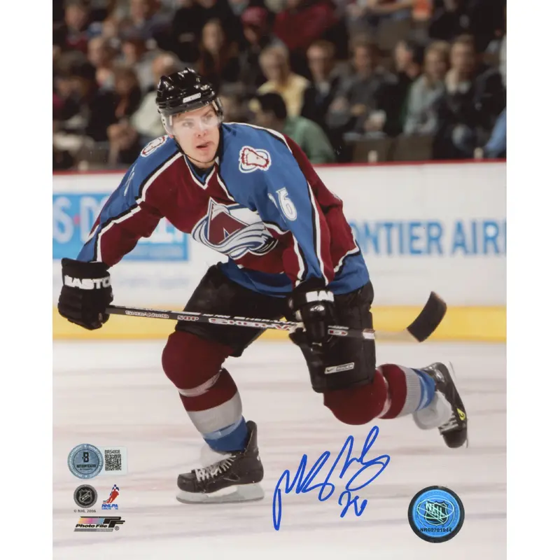 Avalanche Paul Stastny Authentic Signed 8x10 Photo Autographed BAS #BR54808