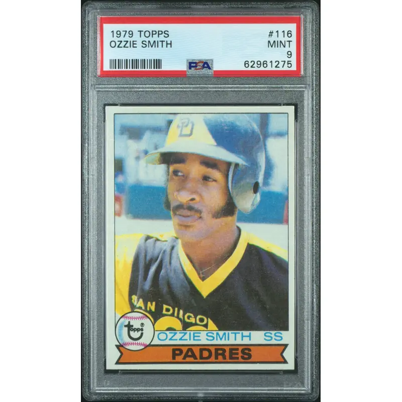 Ozzie Smith 1979 Topps Rookie #116 PSA 9 Mint
