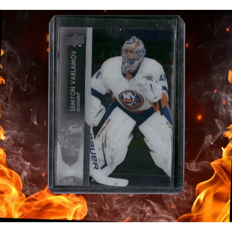 2021-22 Upper Deck Semyon Varlamov Clear Cut SP #119