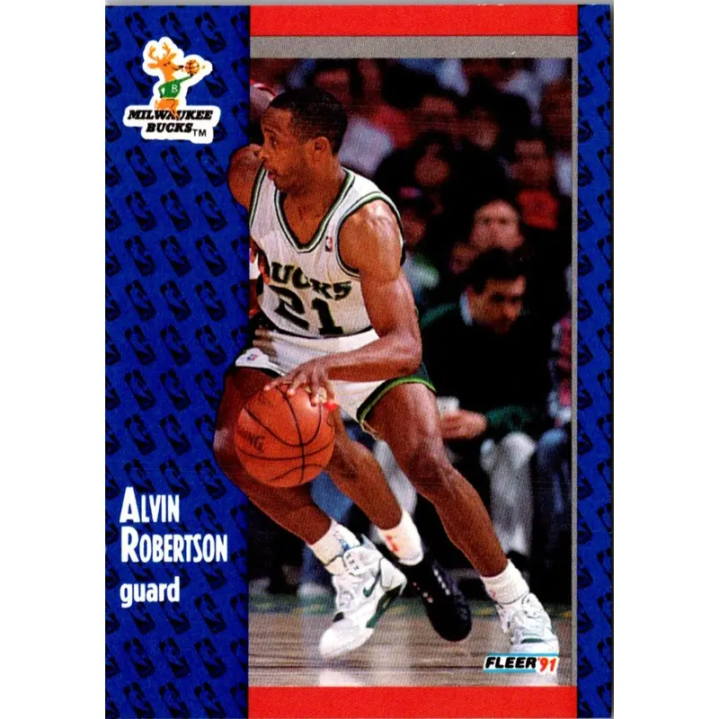 1991 Fleer Alvin Robertson #118