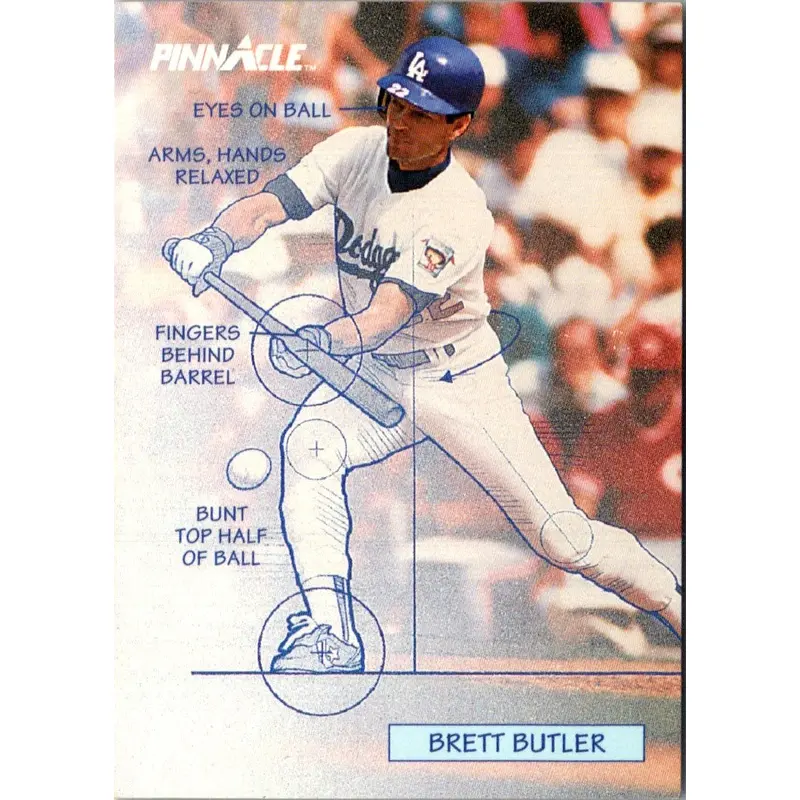 1992 Pinnacle Brett Butler #619