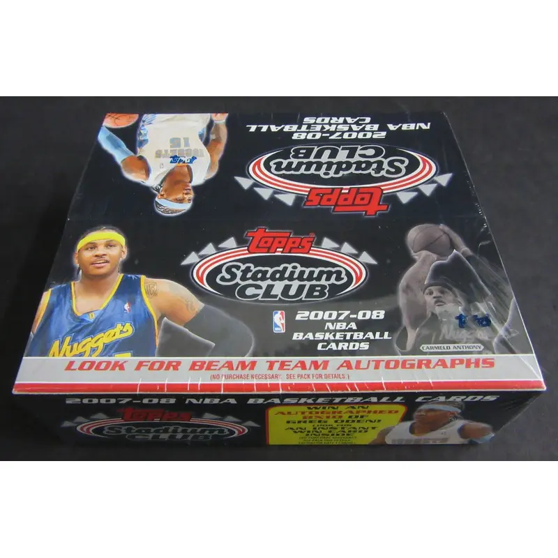 2007/08 Topps Stadium Club Basketball Box (Retail)