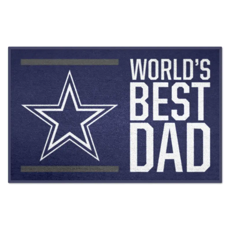 NFL - Dallas Cowboys Starter Mat - World's Best Dad