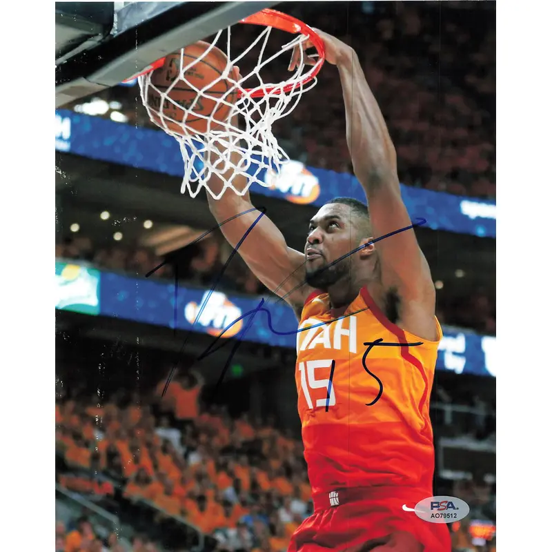 Derrick Favors signed 8x10 photo PSA/DNA Utah Jazz Autographed