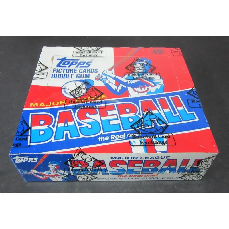 1981 Topps Baseball Unopened Cello Box (FASC)