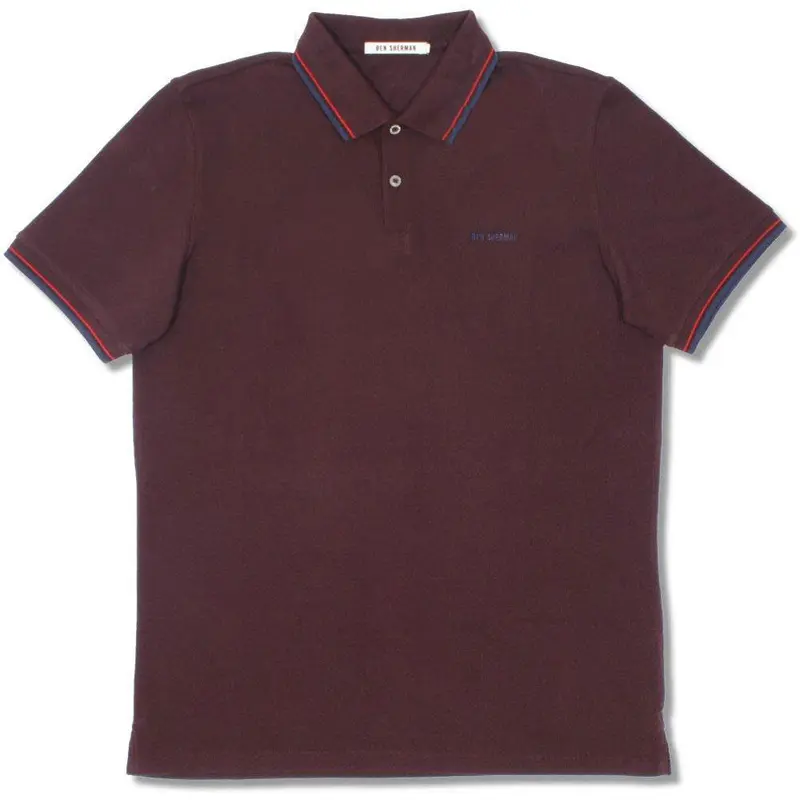 Ben Sherman - Block Font Romford Mens Polo Shirt