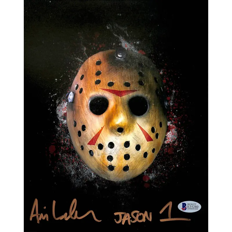 Ari Lehman Friday The 13th "Jason 1" Authentic Signed 8x10 Photo BAS 2