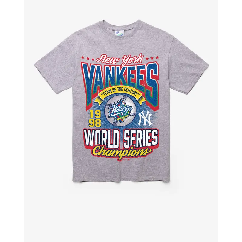 NEW YORK YANKEES COOPERSTOWN WORLD SERIES LOCKER VINTAGE '47 TUBULAR TEE