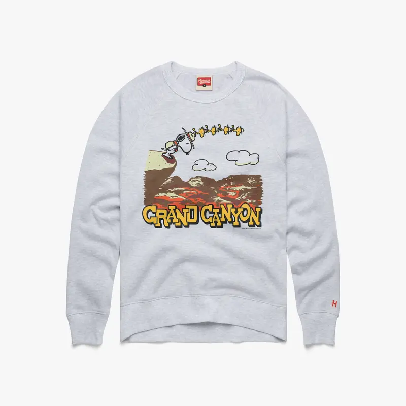 Peanuts Snoopy x Grand Canyon National Park Crewneck