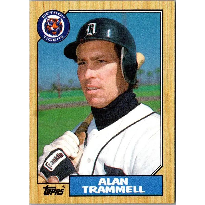 1987 Topps Alan Trammell #687