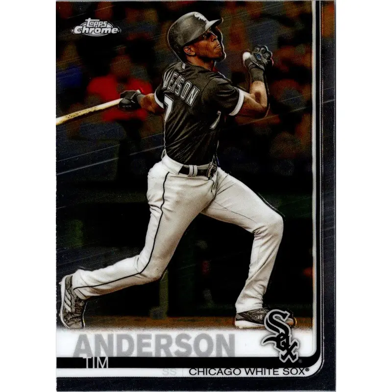 2019 Topps Chrome Tim Anderson #186