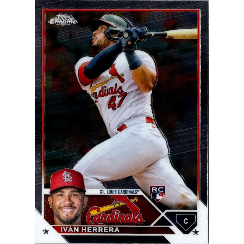 2023 Topps Chrome Ivn Herrera #177 Rookie