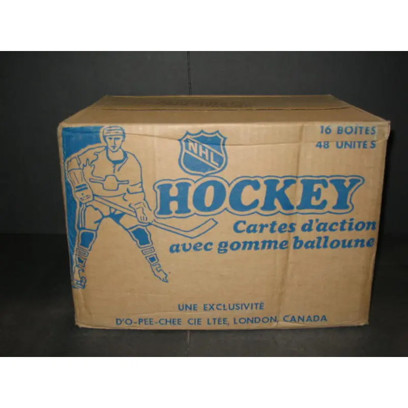 1989/90 OPC O-Pee-Chee Hockey Unopened Wax Case (16 Box) (Authenticate)