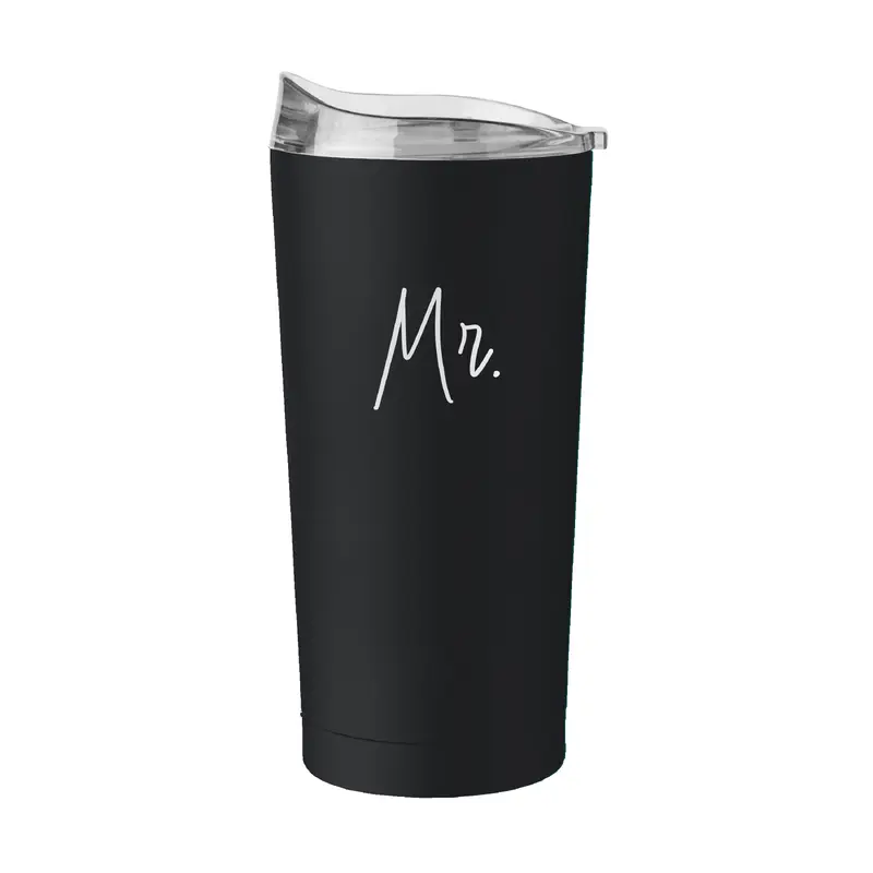 Wedding Collection Script Mr. 20oz Powder Coat Tumbler