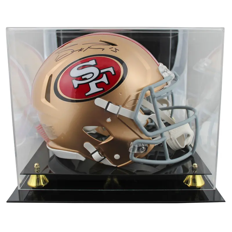 49ers Brock Purdy Signed Full Size Speed Proline Helmet W/ Case Fanatics