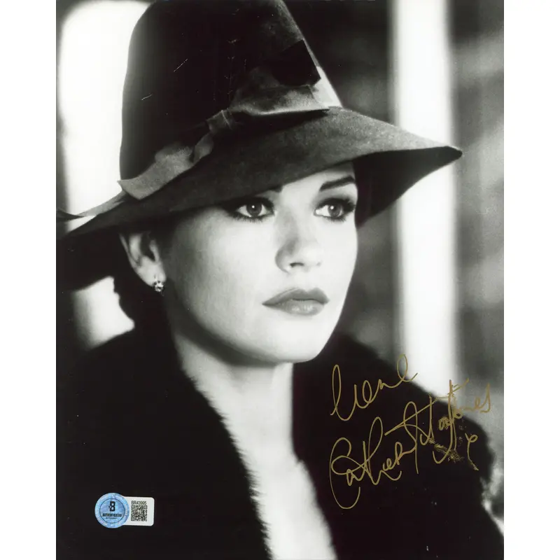 Catherine Zeta-Jones The Phantom "Love" Authentic Signed 8x10 Photo BAS #BR43995