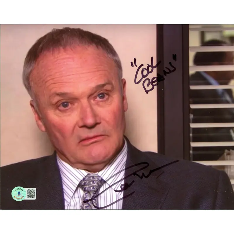 Creed Bratton The Office "Cool Beans" Authentic Signed 8x10 Photo BAS #BC13625
