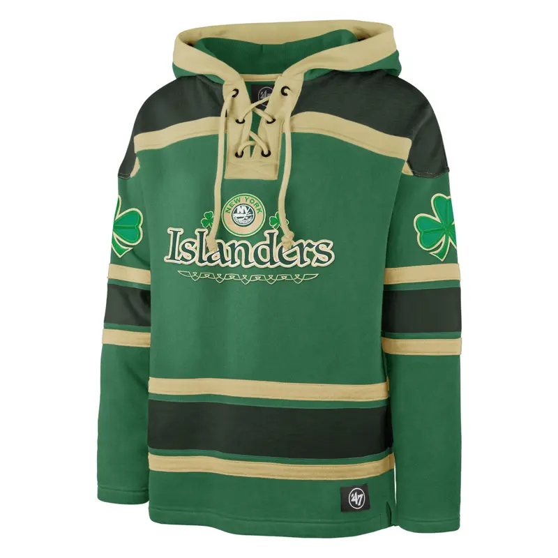 NEW YORK ISLANDERS MCLUCKY SUPERIOR '47 LACER HOOD