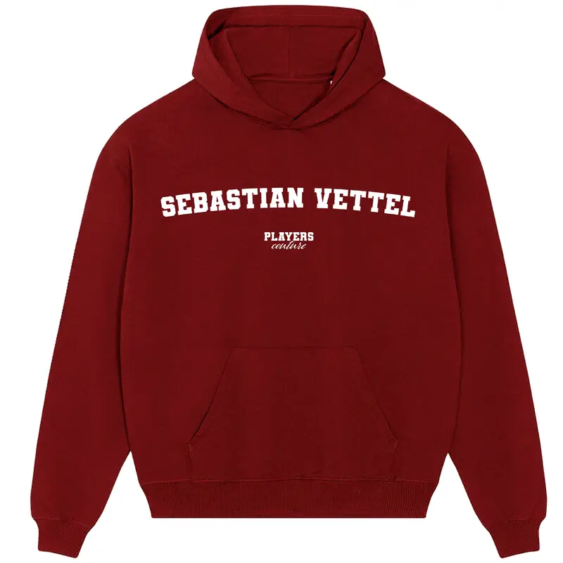 Sebastian Vettel Players Couture Men's Casual Hoodie