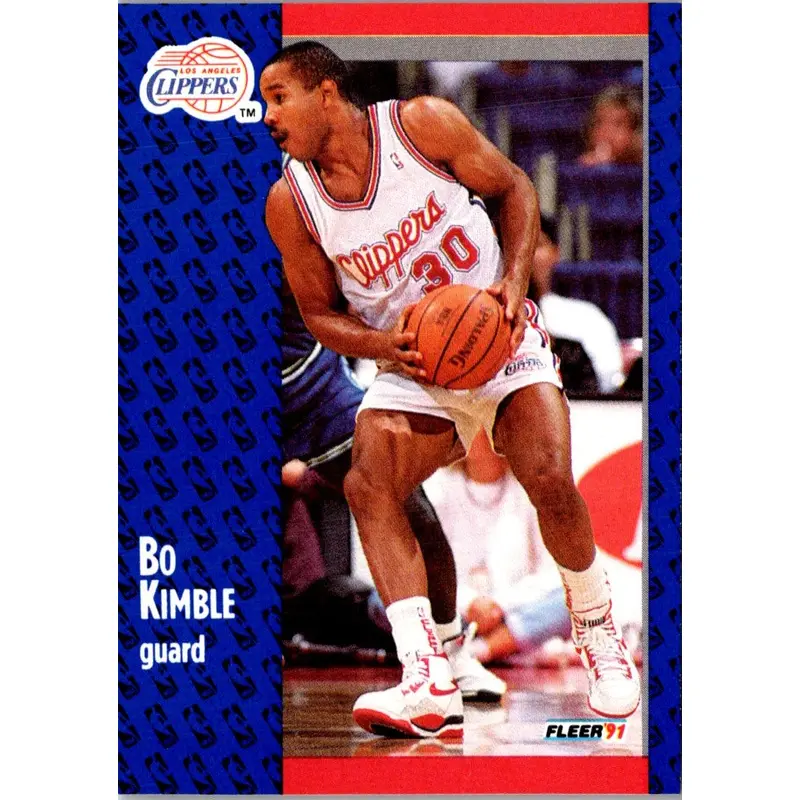1991 Fleer Bo Kimble #91