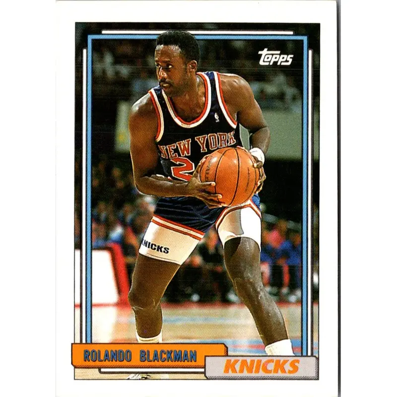 1992 Topps Rolando Blackman #355