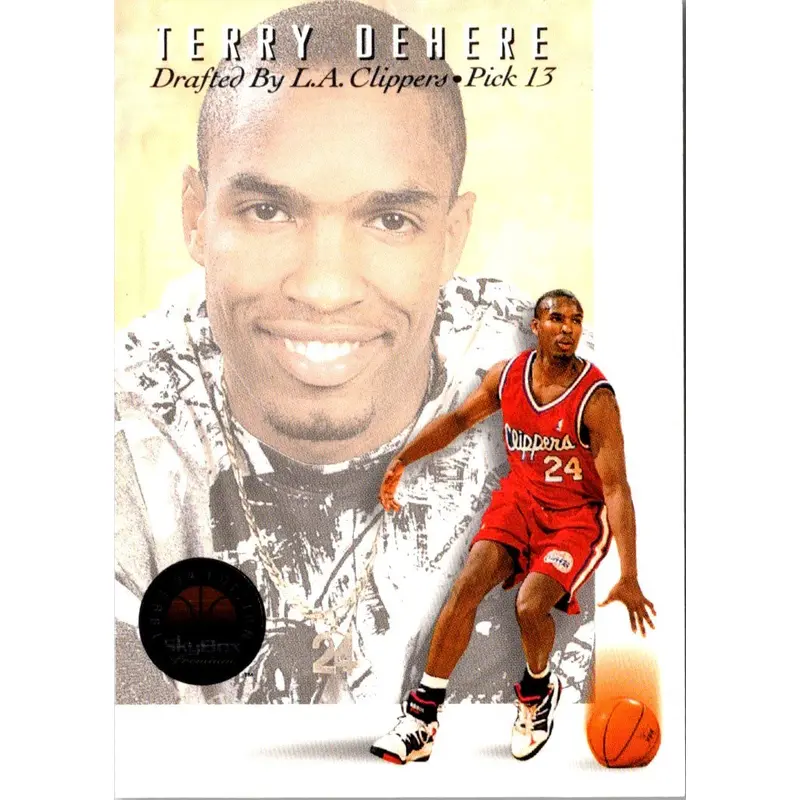 1993 SkyBox Draft Picks Terry Dehere #DP13