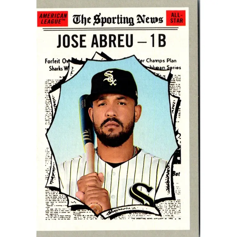 2019 Topps Heritage Jose Abreu #352