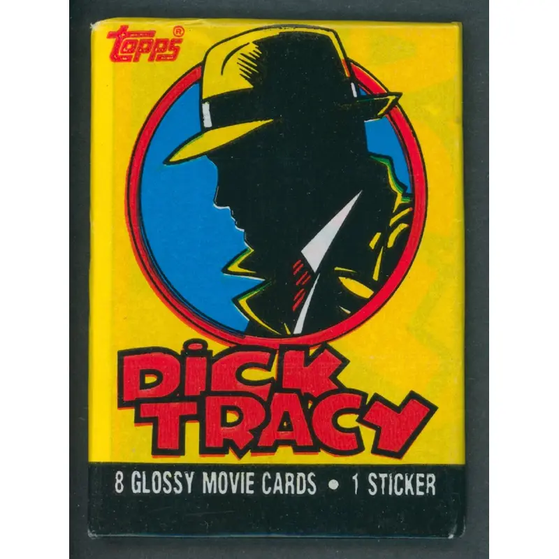 1990 Topps Dick Tracy Unopened Wax Pack
