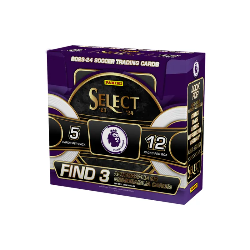 2023-24 Panini Select English Premier League Soccer Hobby Box