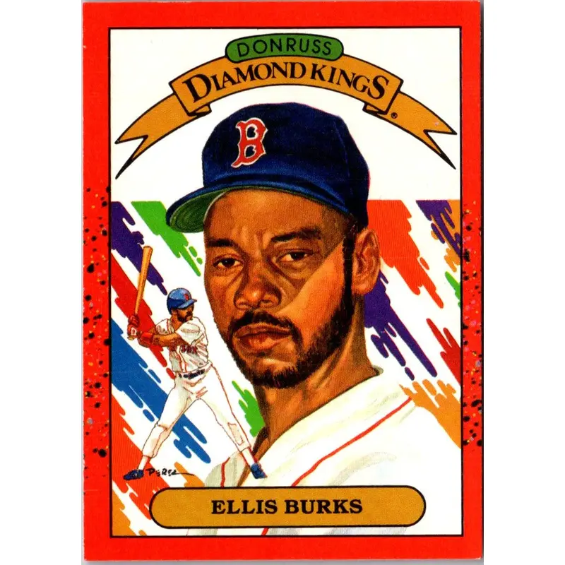 1990 Donruss Super Diamond Kings Ellis Burks #23