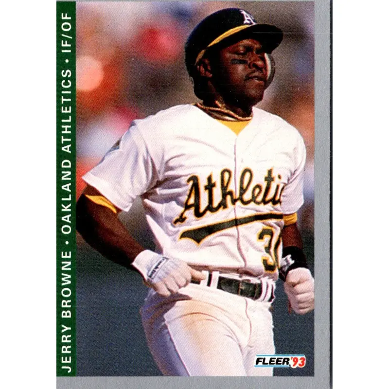 1993 Fleer Jerry Browne #292