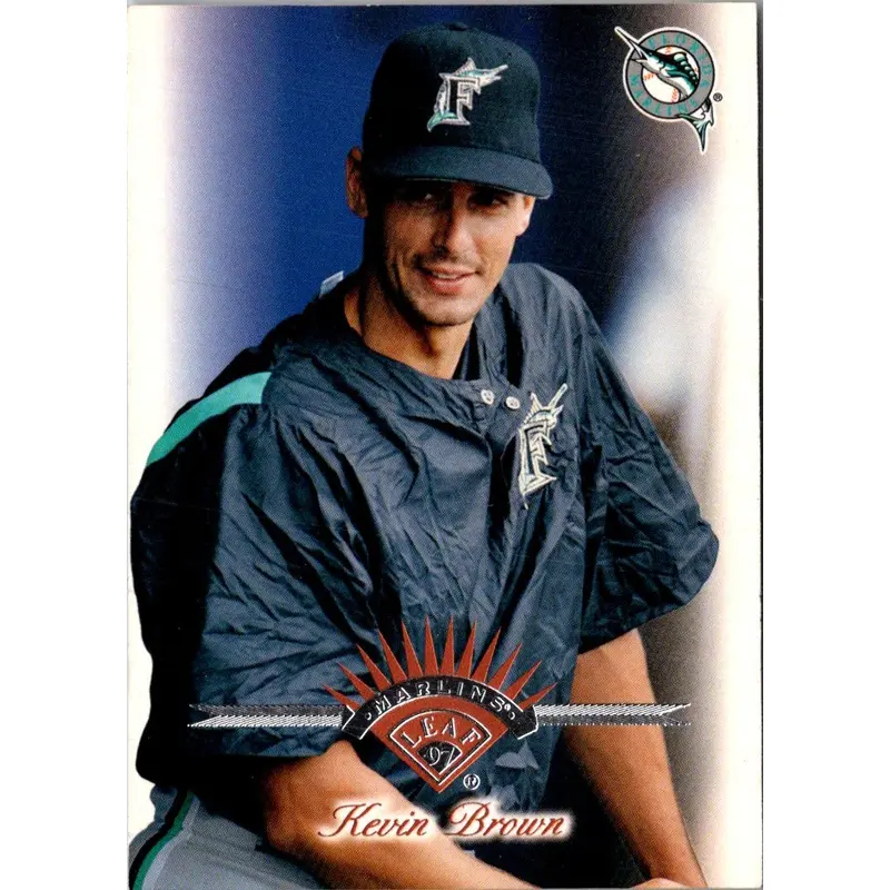 1997 Leaf Kevin Brown #216