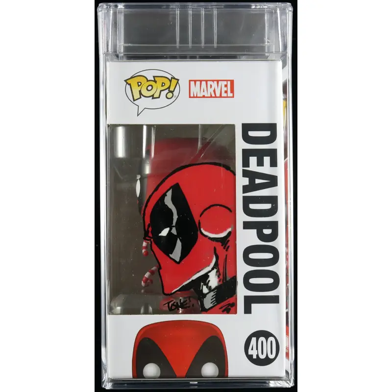 Tone Rodriguez Signed Funko Pop #400 PSA/DNA Encapsulated Deadpool Auto