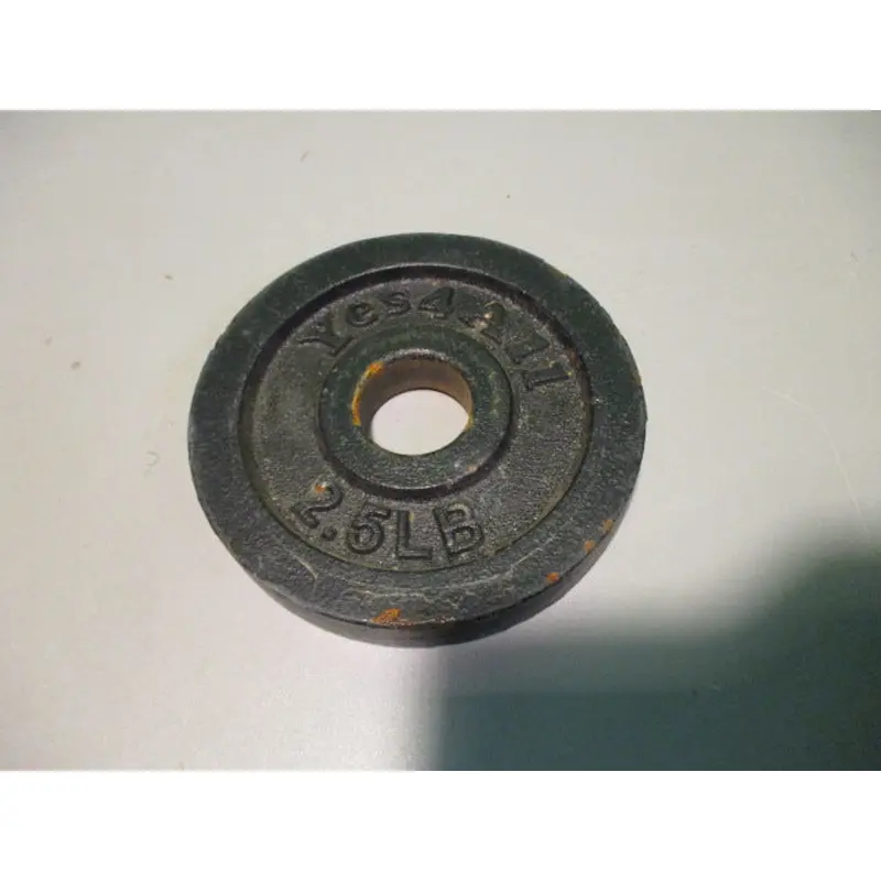 Used Yes 4 All 2.5Lb Cast Iron Weight Plate