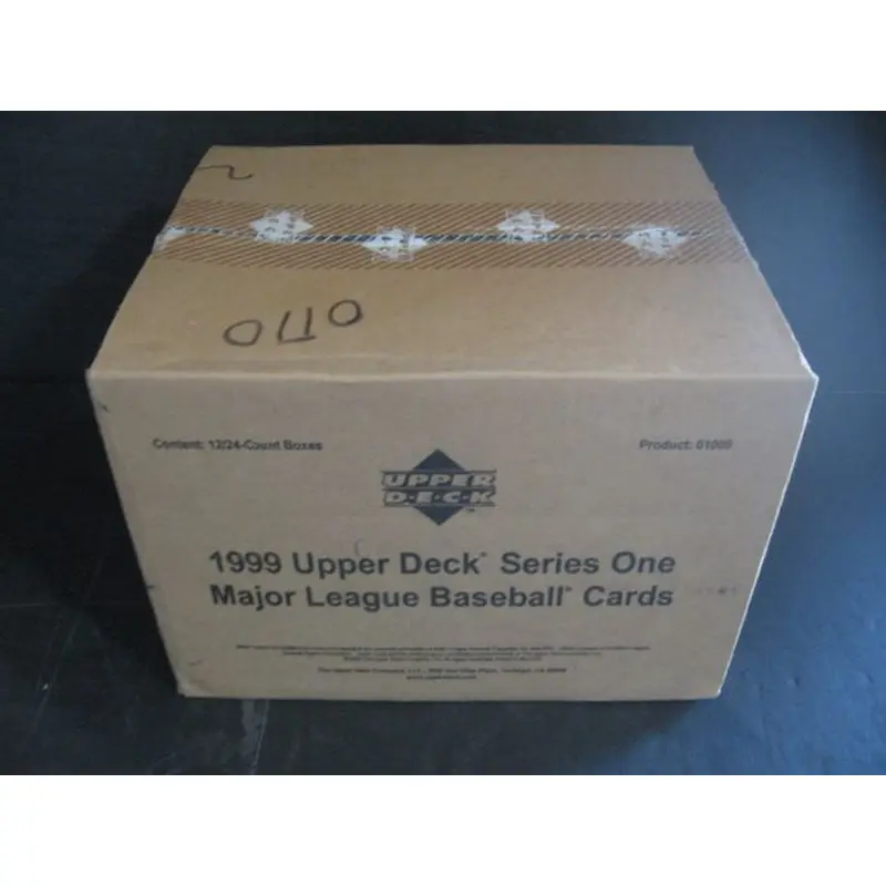 1999 Upper Deck Baseball Series 1 Case (Hobby) (12 Box)