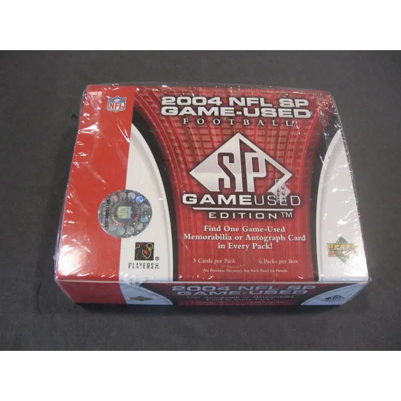 2004 Upper Deck SP Game Used Football Box (Hobby)