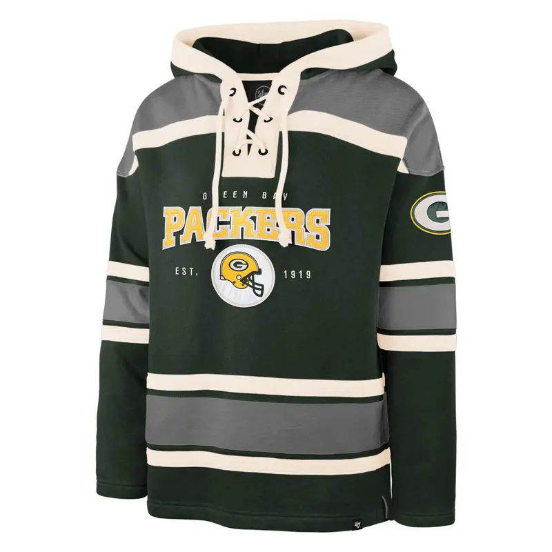 GREEN BAY PACKERS FIRST DOWN '47 SUPERIOR LACER HOOD