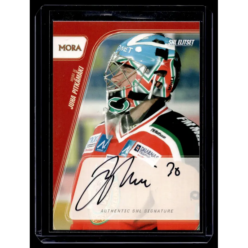 2007-08 SHL Signatures - Juha Pitkamaki