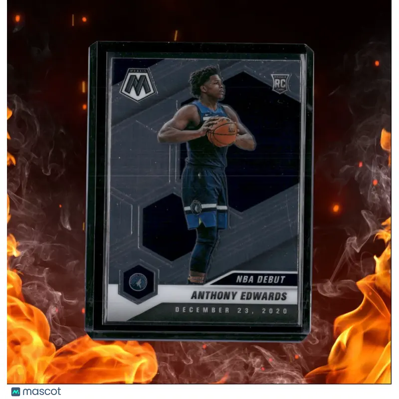 2020-21 Panini Mosaic Anthony Edwards NBA Debut Rookie #261